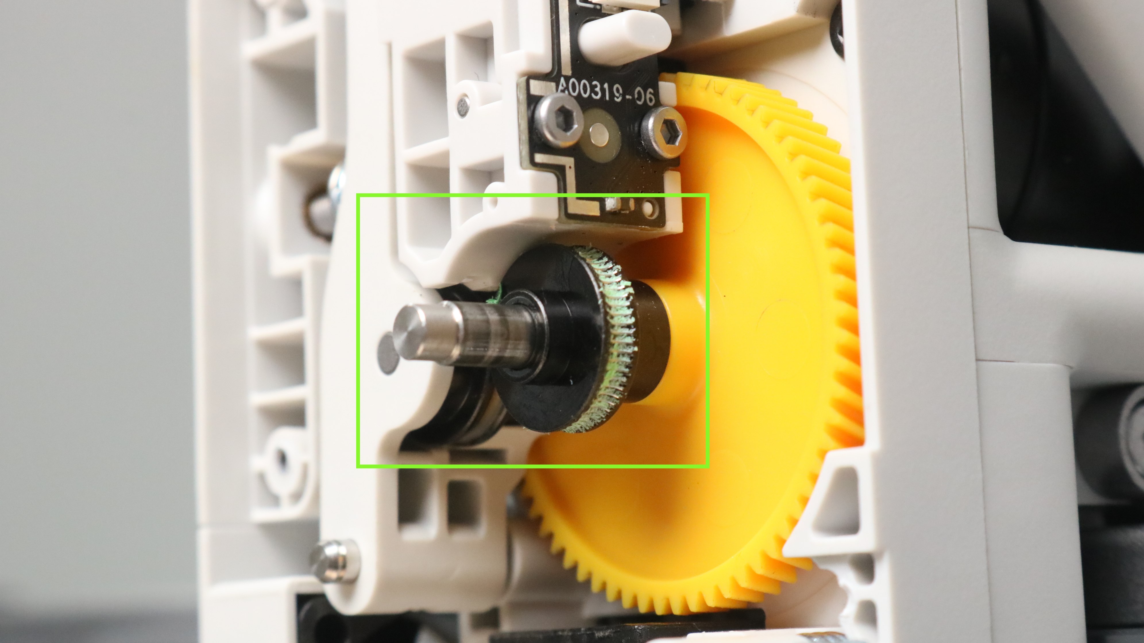 การทำความสะอาด Extruder gear