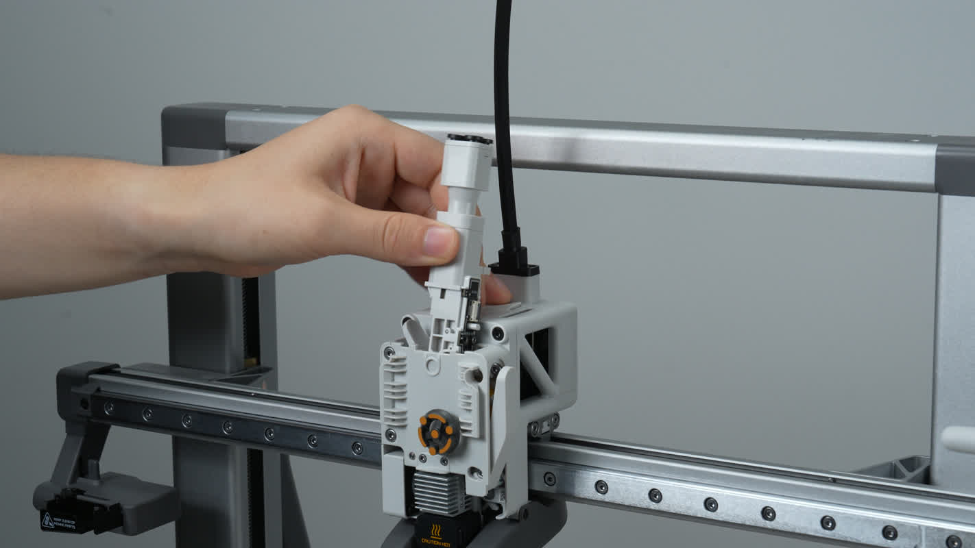 ถอด Filament hub Housing ออกจากเครื่อง