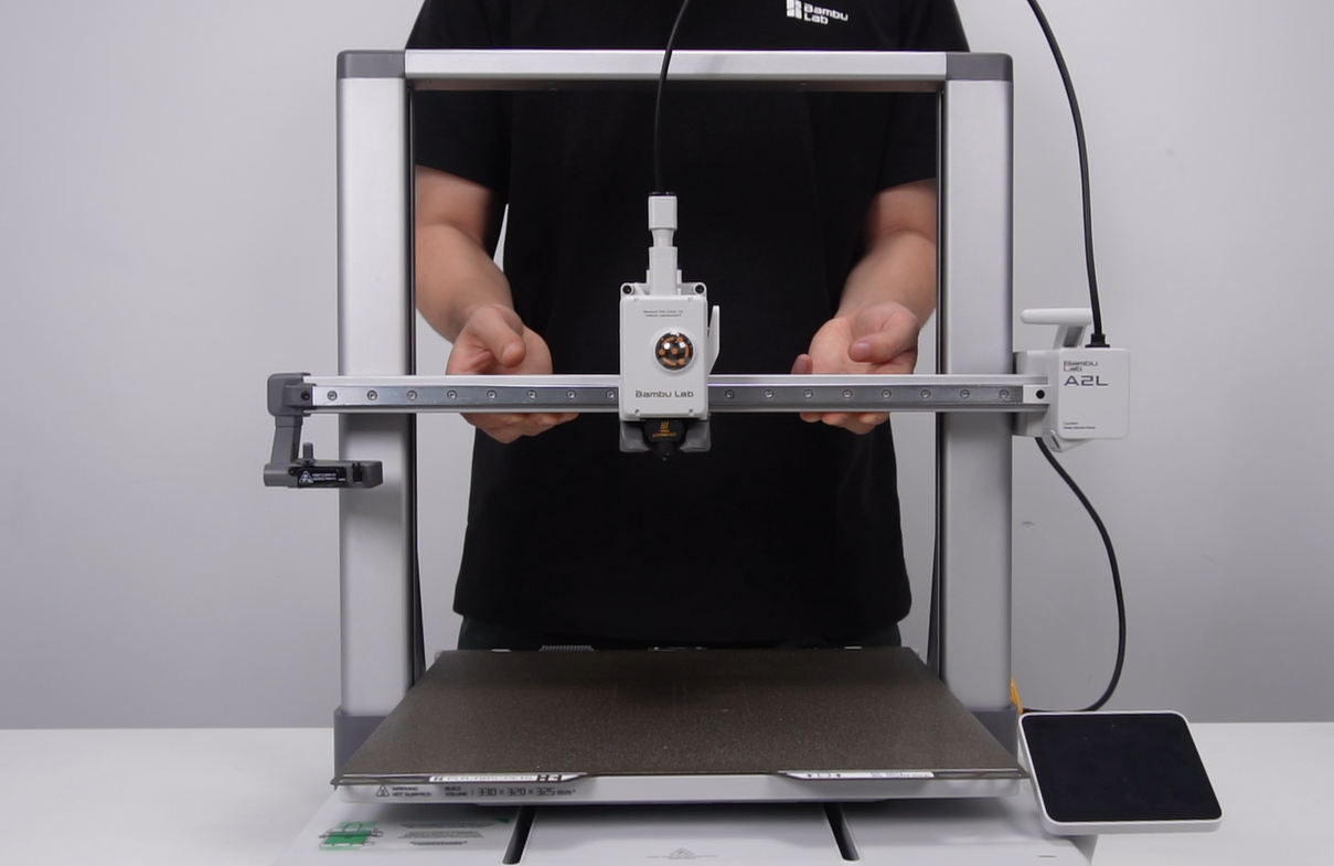ยกแกน X-axis ให้อยู่บริเวณกลางแกน Z-axis