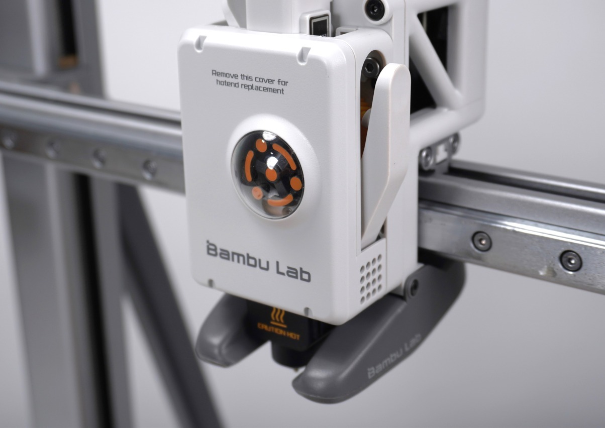 คันโยก Filament Cutter บนหัวพิมพ์